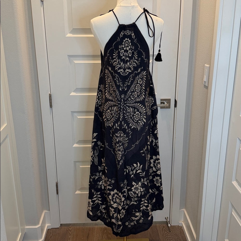 FARM Rio Butterfly Floral Midi Dress Size M - Picture 6 of 7